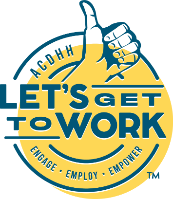 Let's Get To Work logo